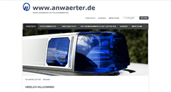 Desktop Screenshot of anwaerter.de